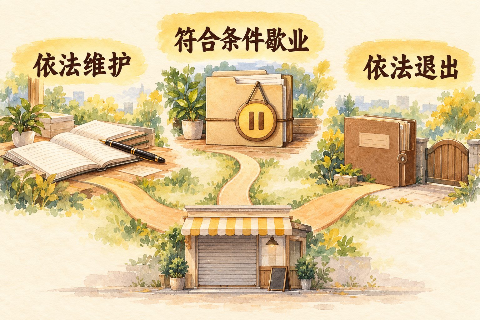 生意停了，公司舍不得注销？先了