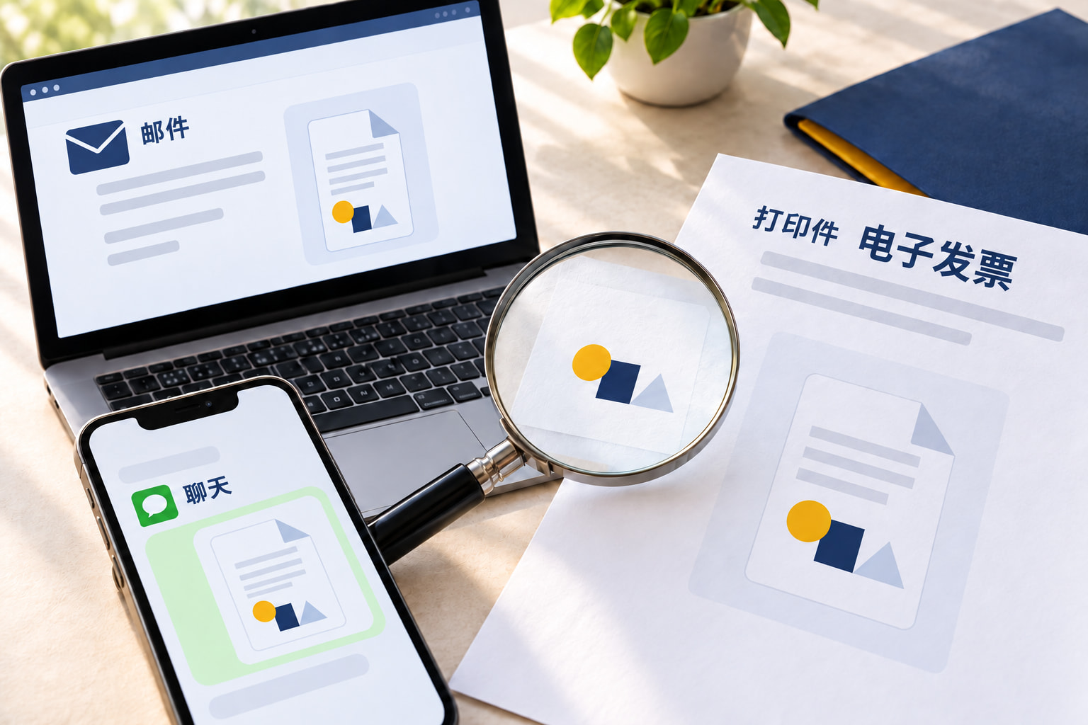 电子发票查验通过就能报销入账吗